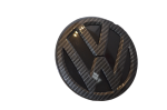 VW Golf 7 Front Facelift Emblem Carbon ab 2018
